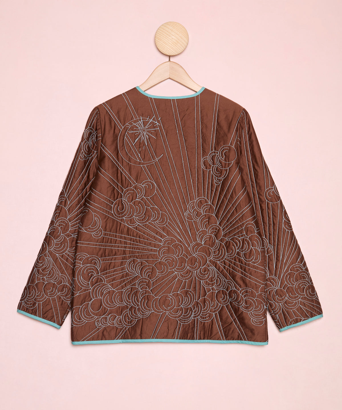 Collarless Jacket