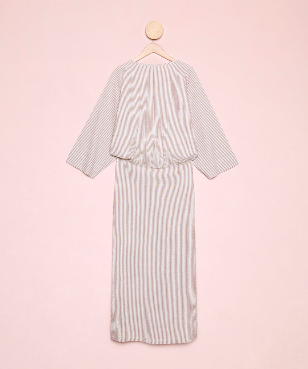 Vestido Carmel Beige Stripes
