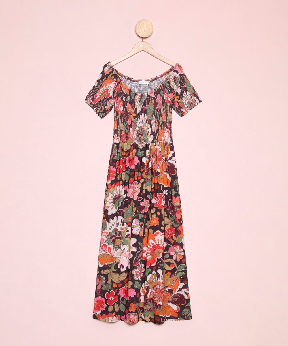 Vestido Leonore Nocturnal Garden