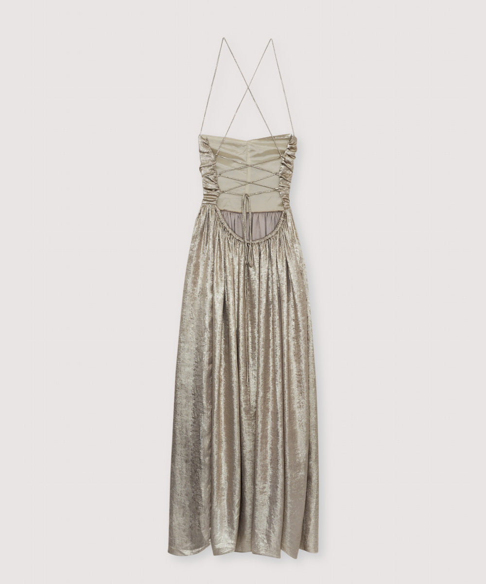 Vestido Dorado Gold