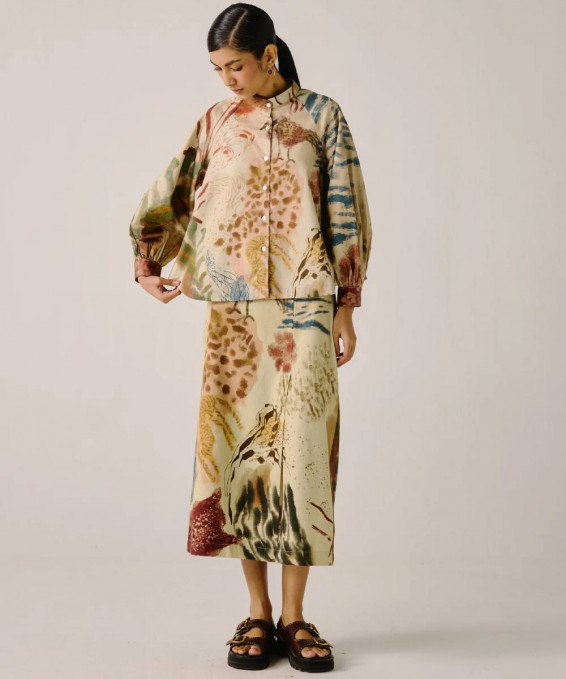CAMISA ALINE ABSTRACT