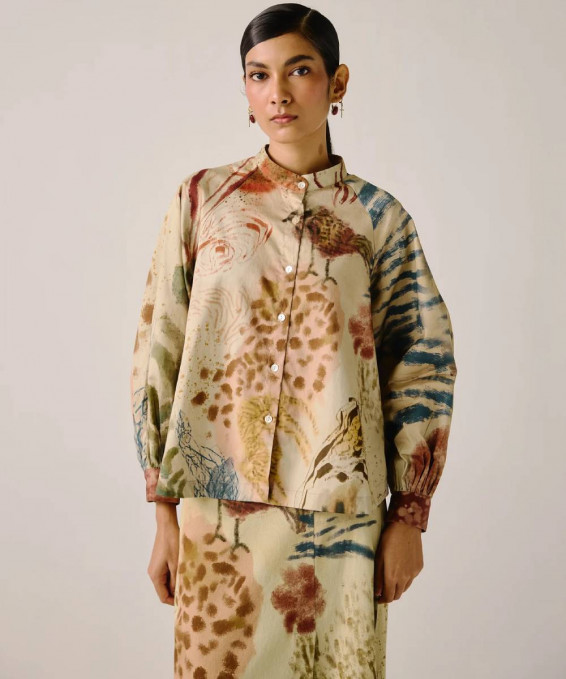 CAMISA ALINE ABSTRACT
