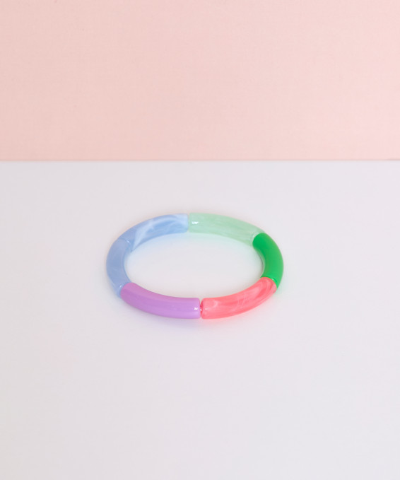 PULSERA RESINA ELASTICA FINA