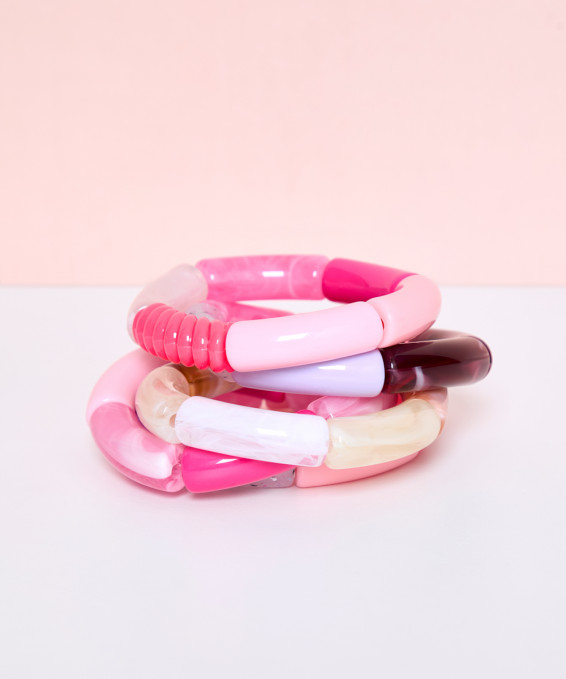 PULSERA RESINA ELASTICA RUGODA
