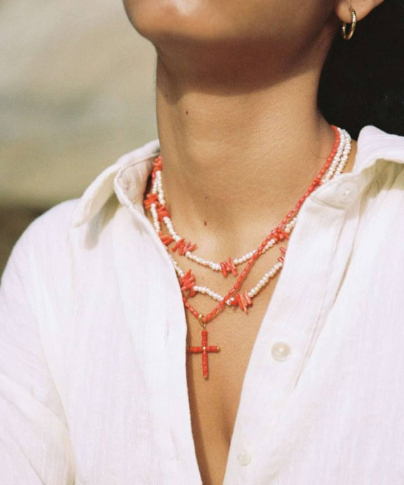 Colgante Coral Lolita
