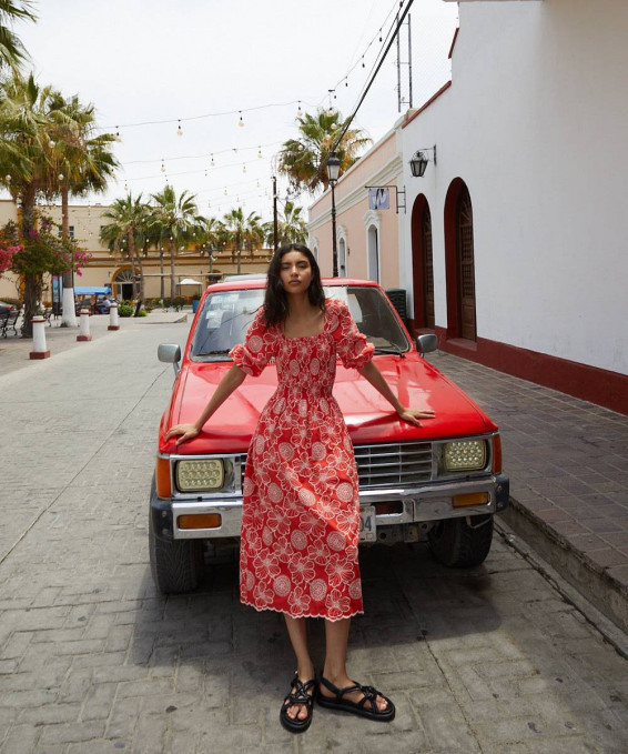 Vestido Frida Bordado