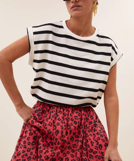 CAMISETA TOBI STRIPE