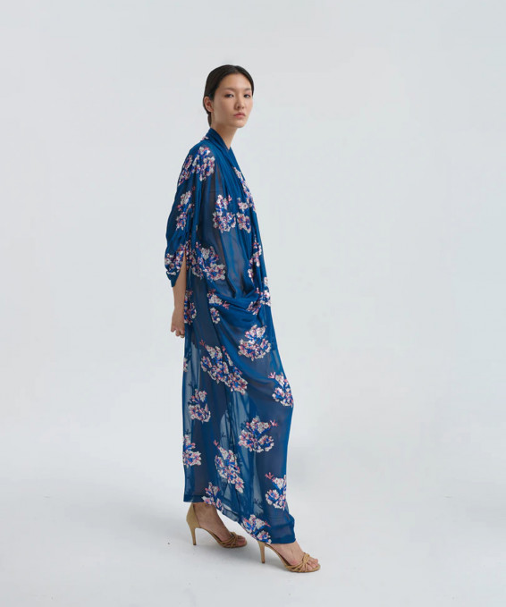 Vestido Kimono Lentejuelas