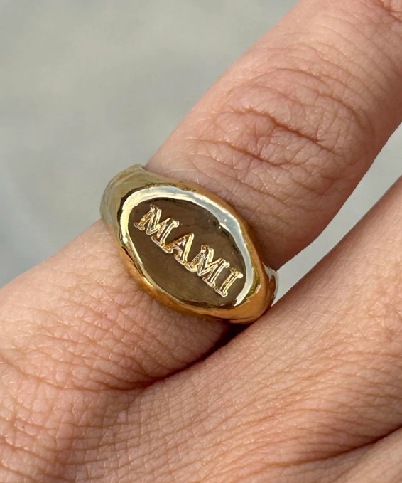 ANILLO SELLO MAMI