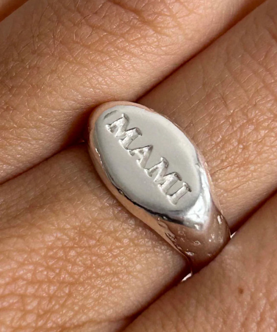 ANILLO SELLO MAMI
