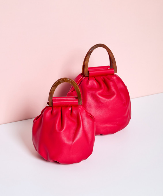 BOLSA ASA CARAMELO LA FOLIE...