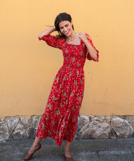 VESTIDO BONFIM WAFFLE