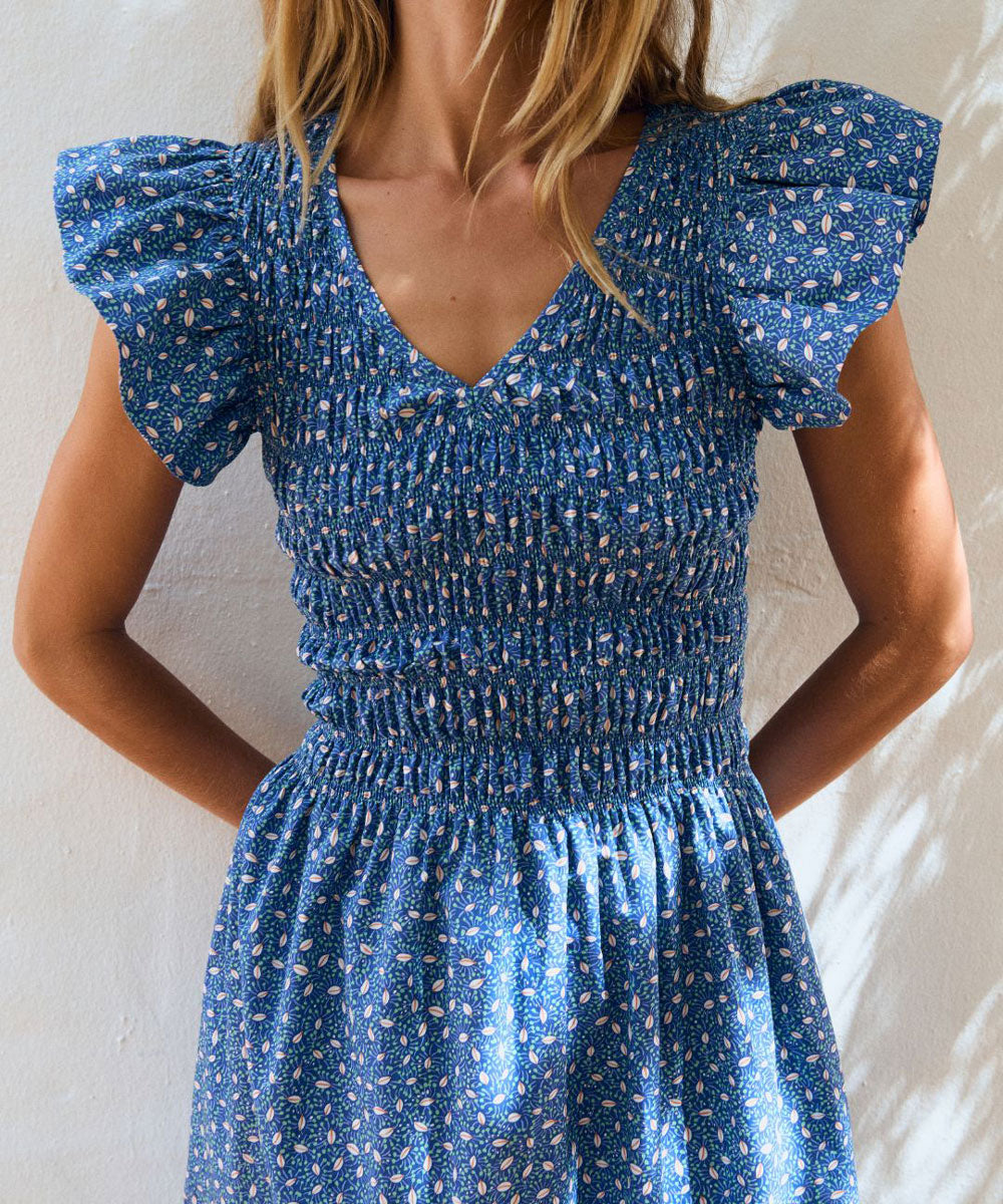Vestido Marina Midnight Bloom