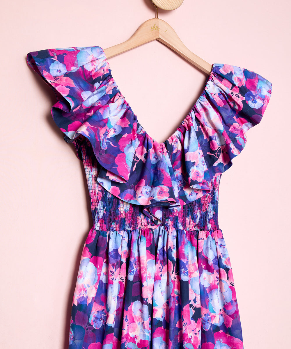 Vestido Horadada Ruffle