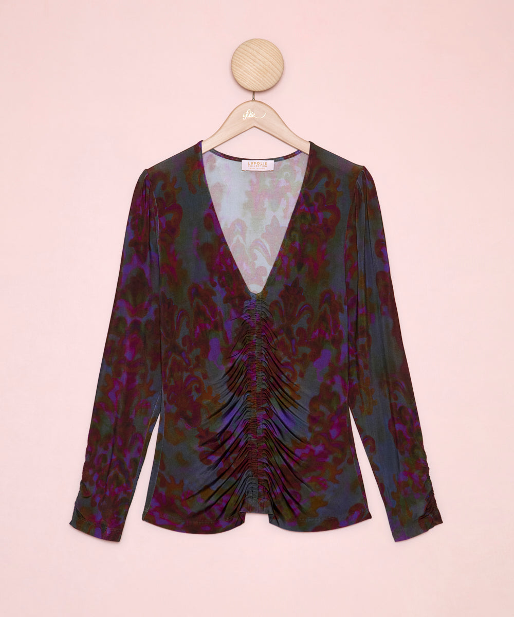 Mazal Draped Top