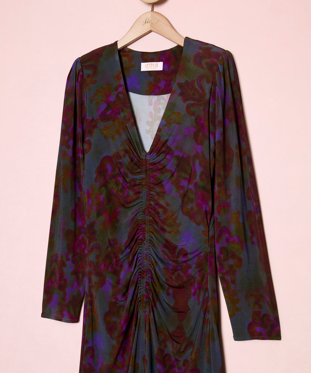 Mazal Draped Dress