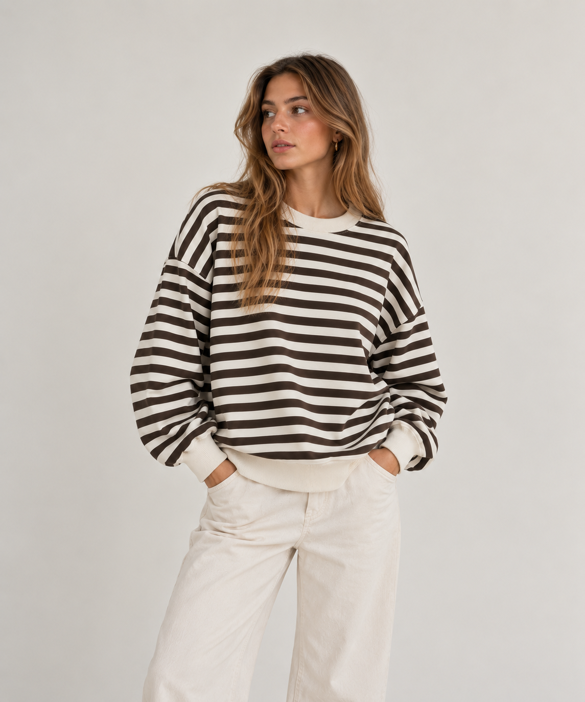 Sudadera Rayas
