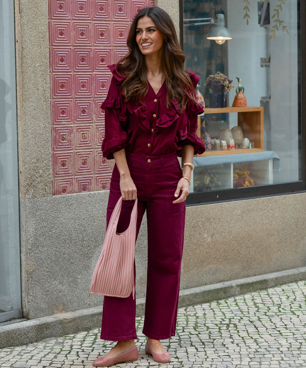 Camisa Silva Ruffles