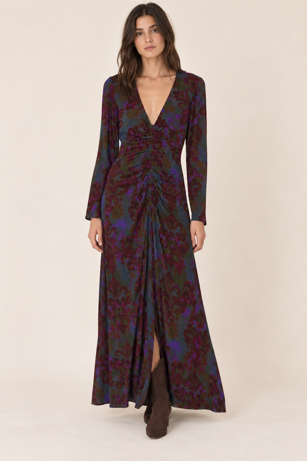 Mazal Draped Dress