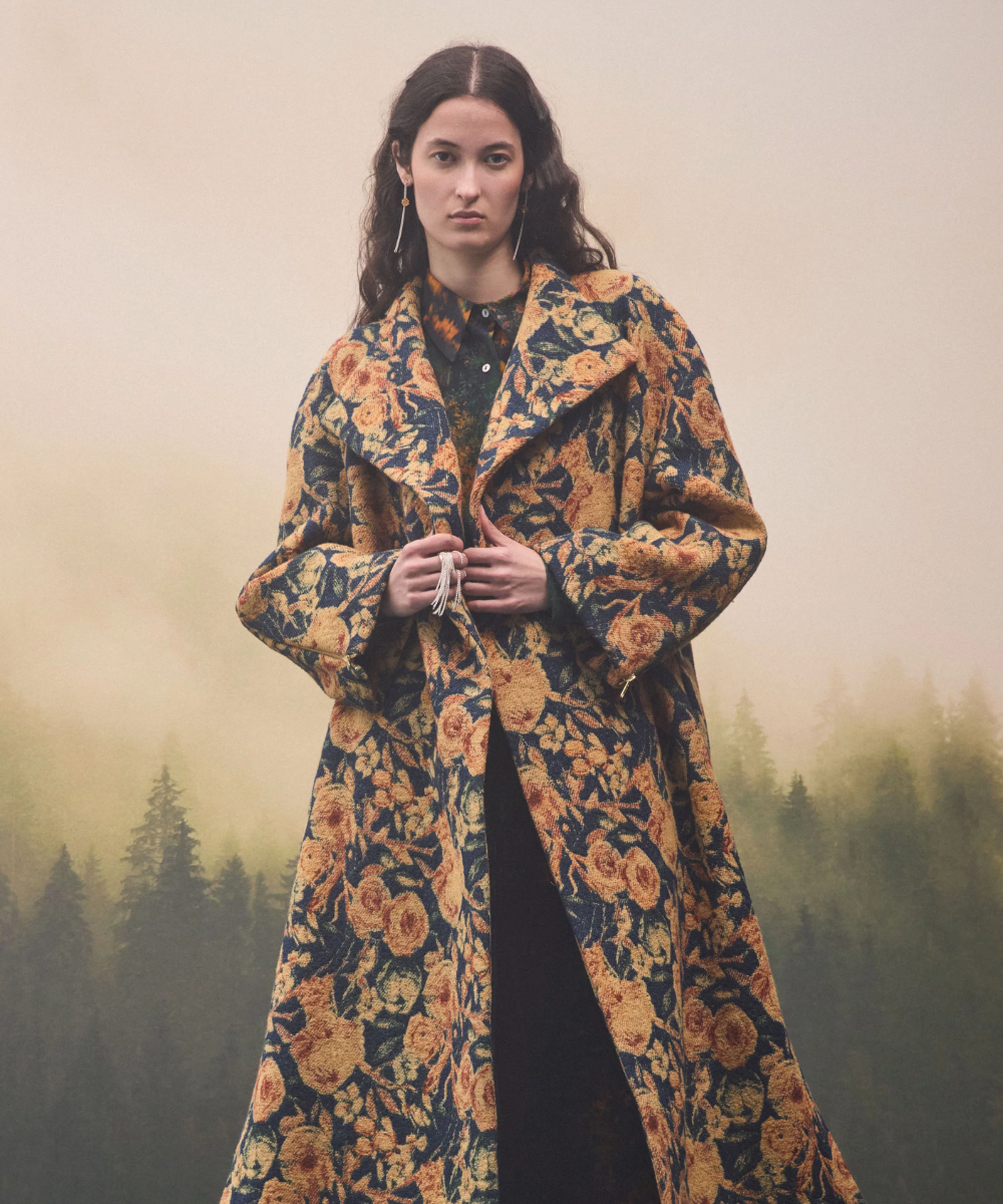 Abrigo Capa Jacquard