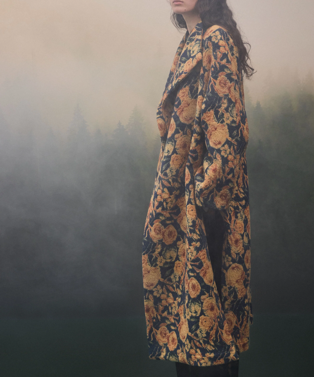 Abrigo Capa Jacquard