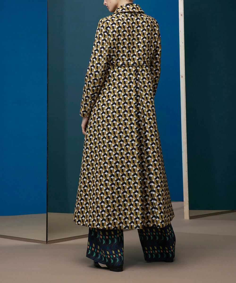 Abrigo Jacquard