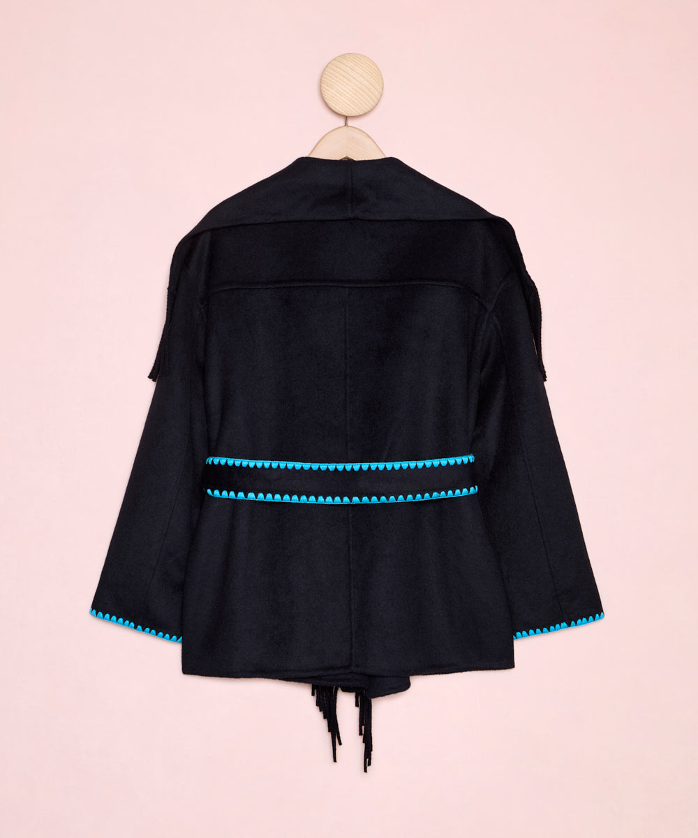 Chaquetón flecos