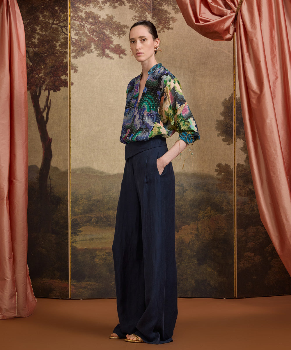 Blusa Flores Plumeti