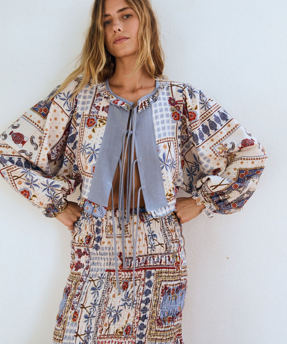 Falda Nadia Tropical