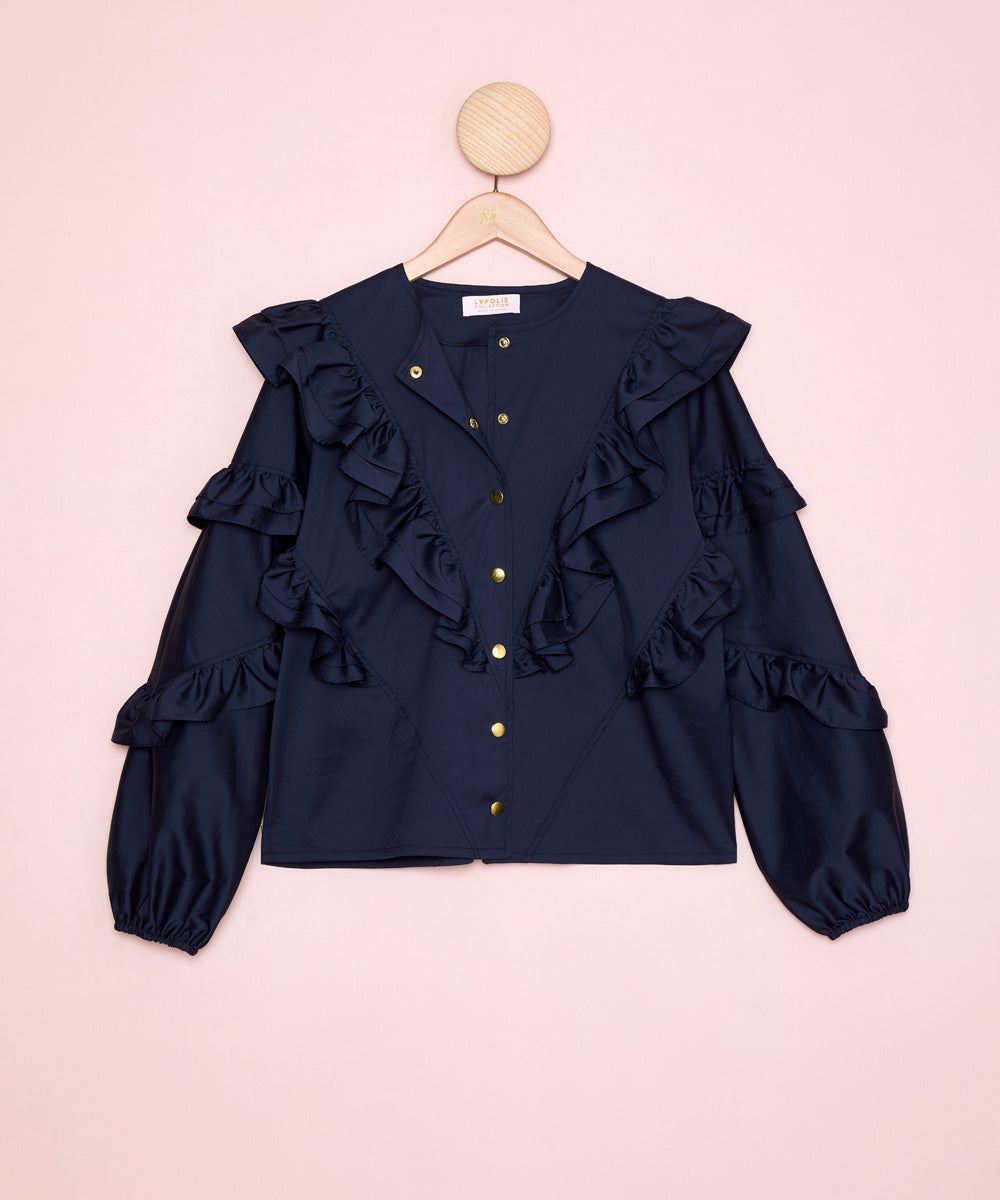 Camisa Moniz Rufles