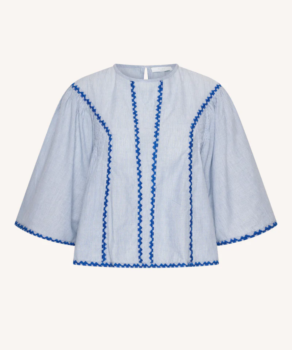 Blusa Davin Pinstripe