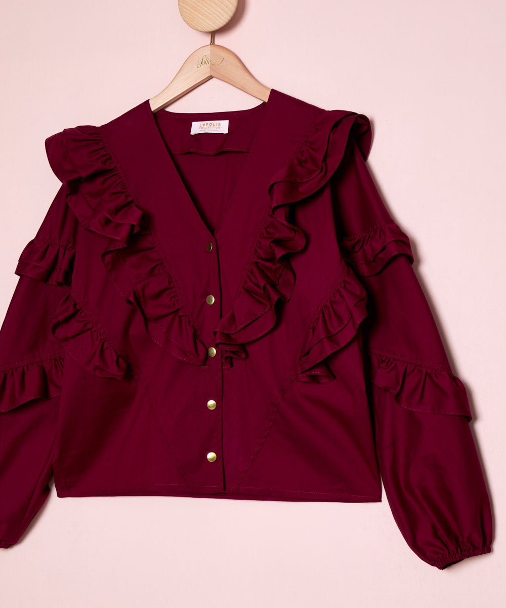 Camisa Silva Ruffles