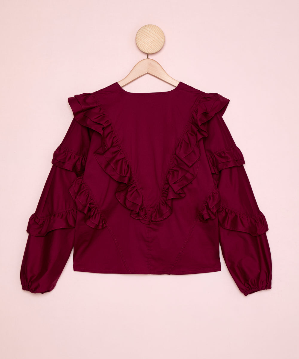 Camisa Silva Ruffles