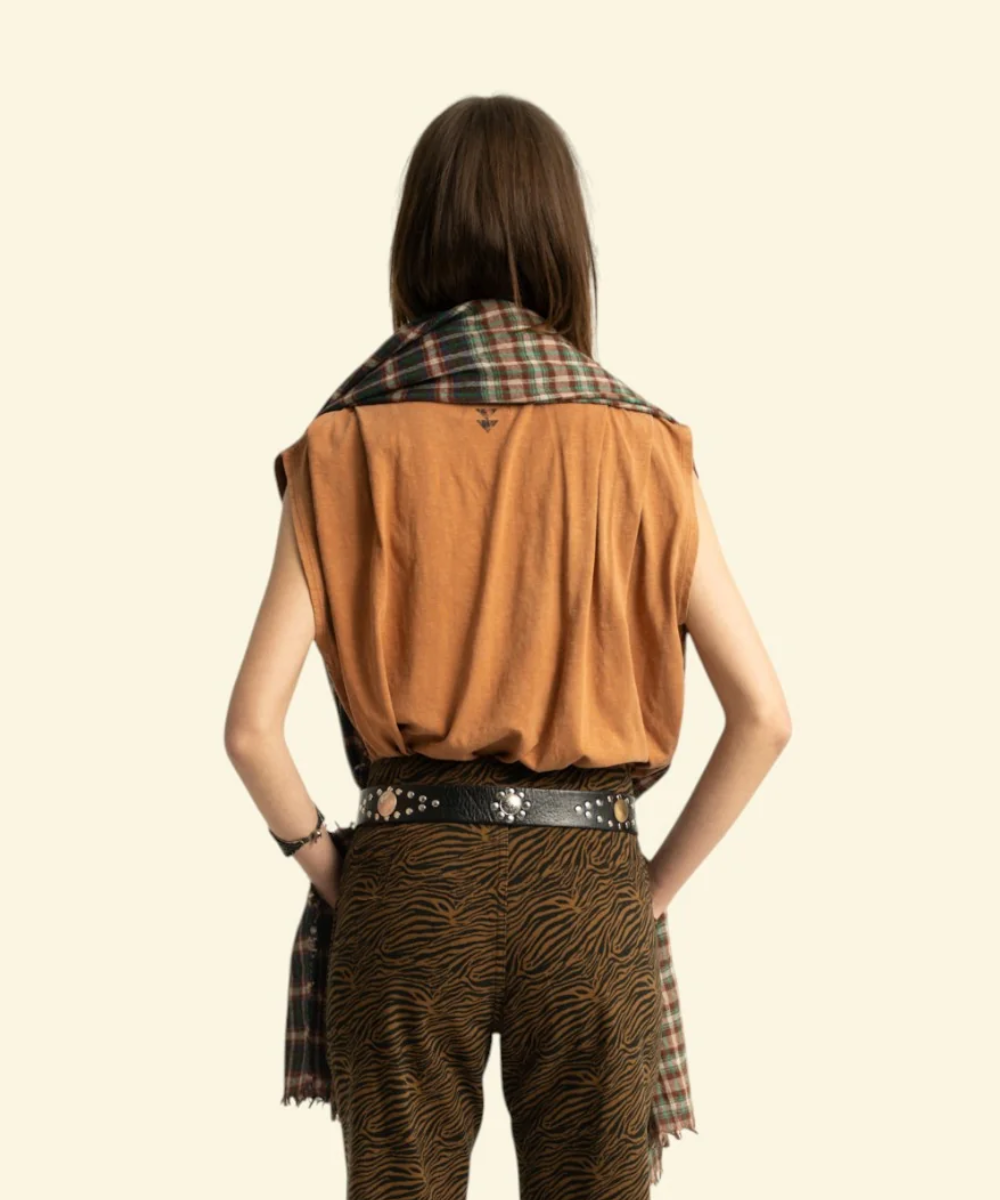 Sleeveless Fitted Top