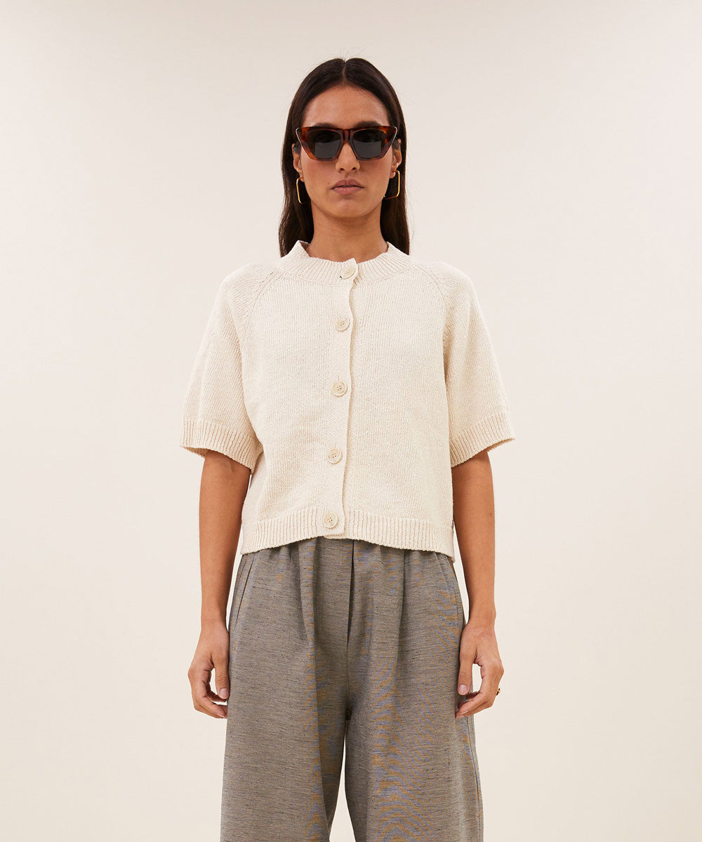 Cardigan Selma Almond