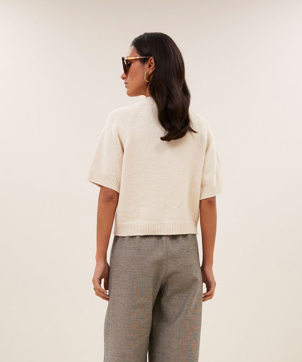 Cardigan Selma Almond