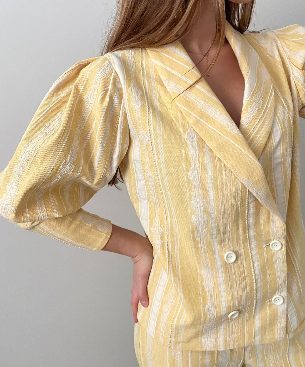 Chaqueta Arabela Yellow Radiant