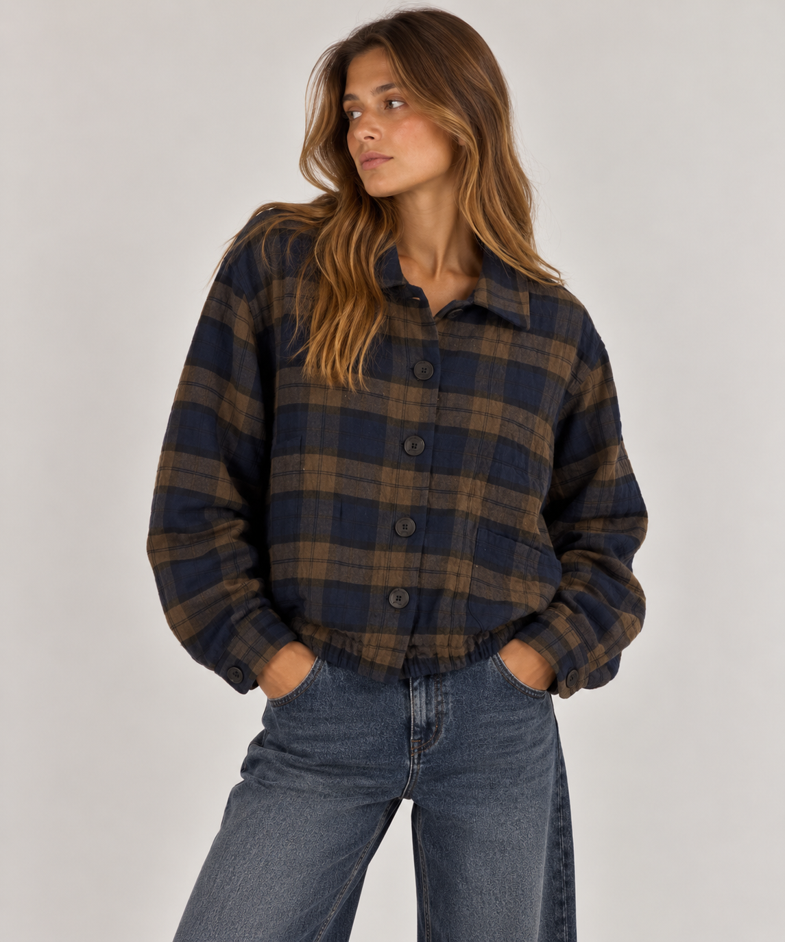 Chaqueta Cuadros