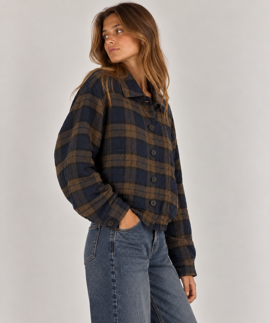 Chaqueta Cuadros