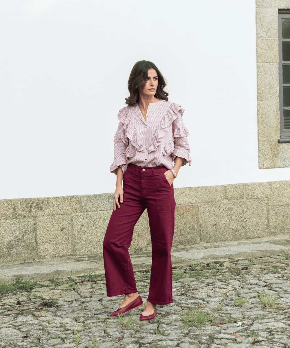 Darosa Ruffles Shirt