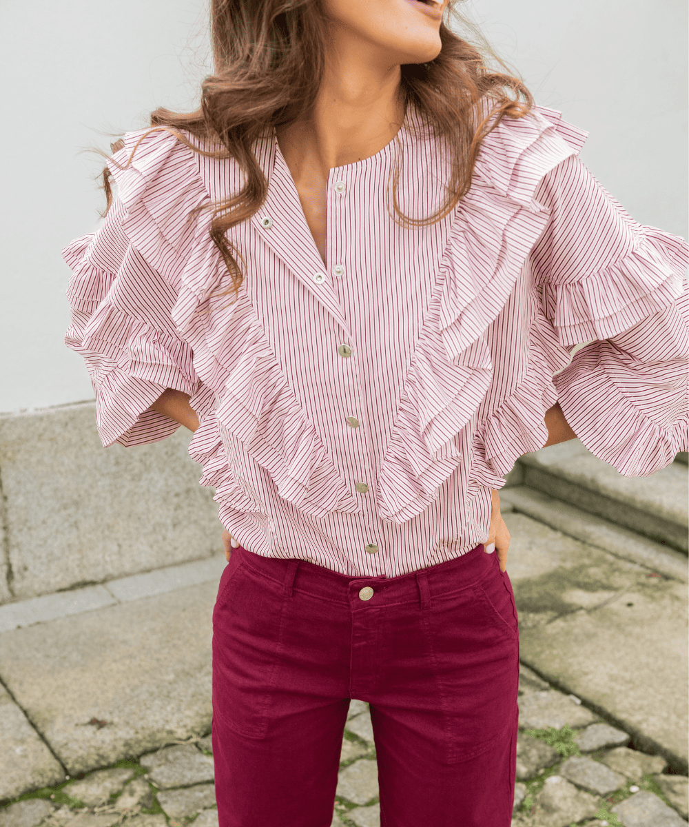 Darosa Ruffles Shirt