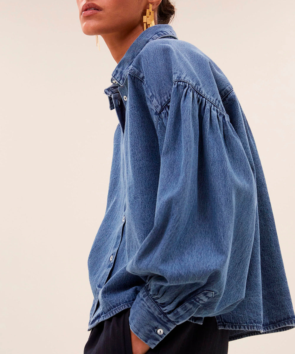 Camisa Sarah Short Denim