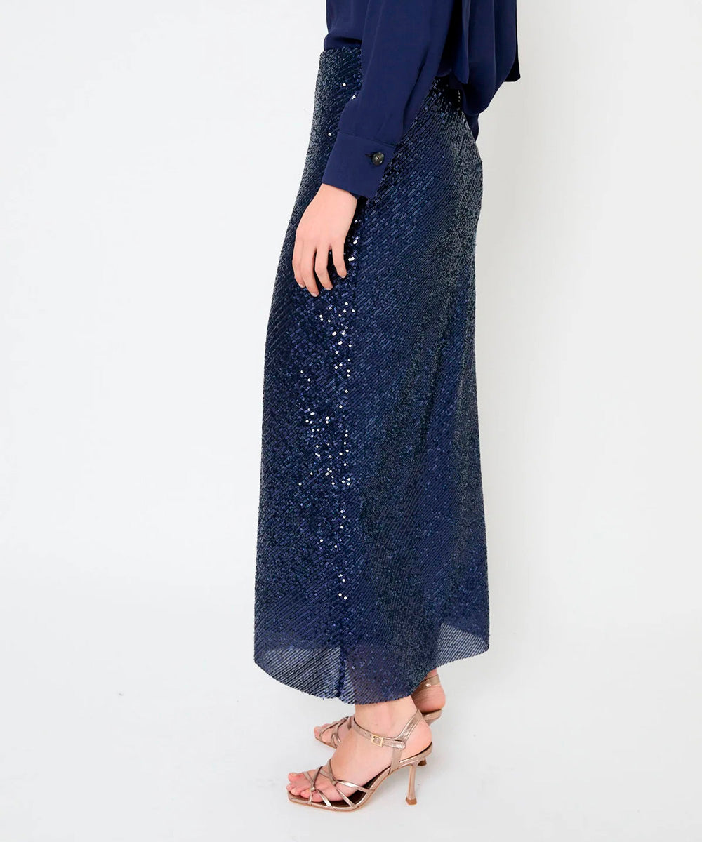 Falda Bies Lentejuelas