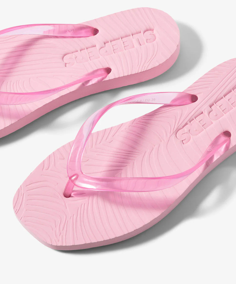 Flip Flop Transparent Tapered Platform