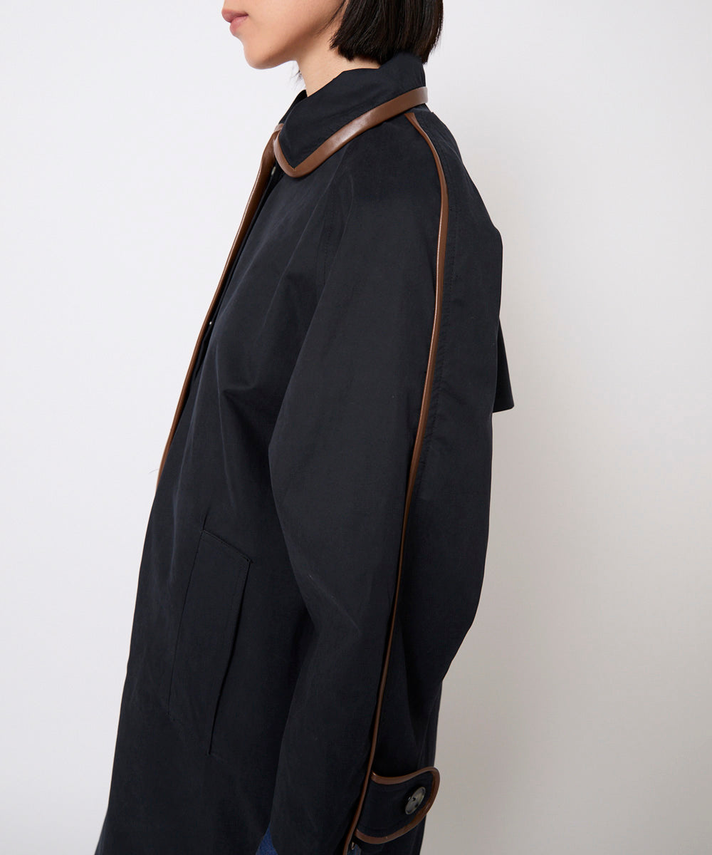 Gabardina Rivete Marino