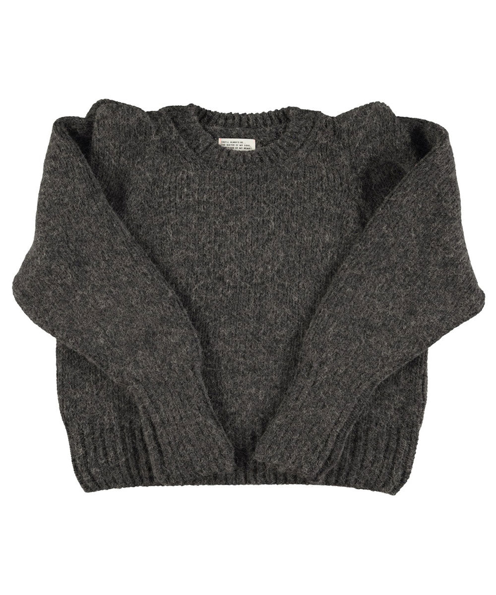 Jersey Grey Soft Knitted