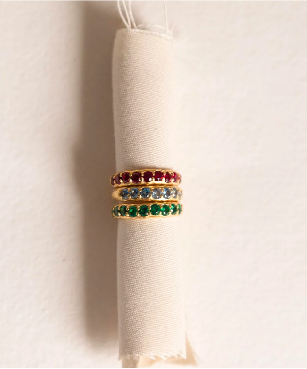 Anillo Dolores Red