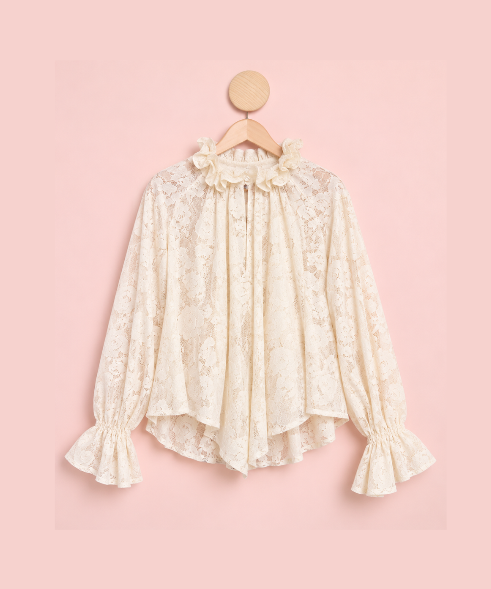 Blusa Encaje Floral