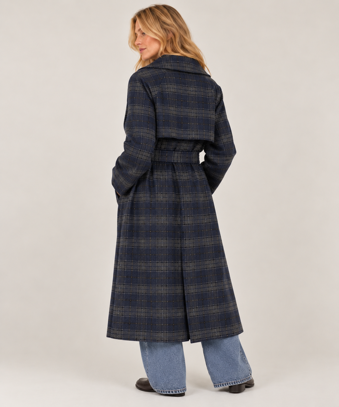 Gabardina Juls Checks