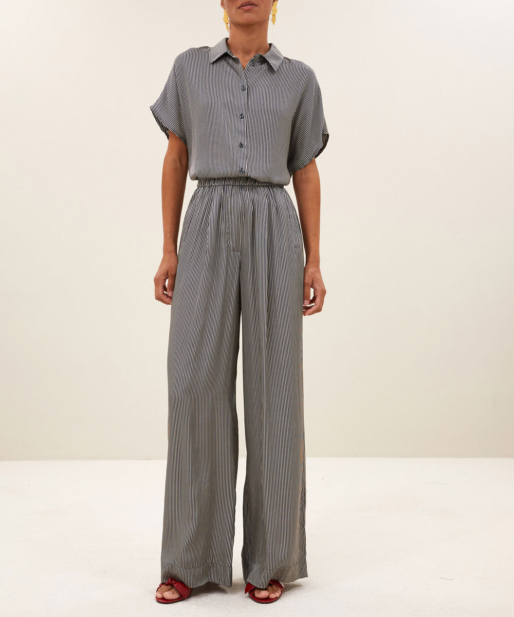 Pantalón Benji Silky Rayas